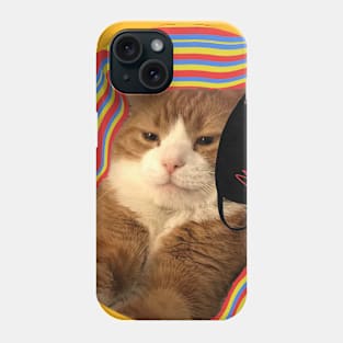 Annoyed Ginger Cat Coronavirus Phone Case