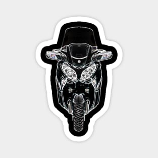 Suzuki Burgman Scooter Front Magnet