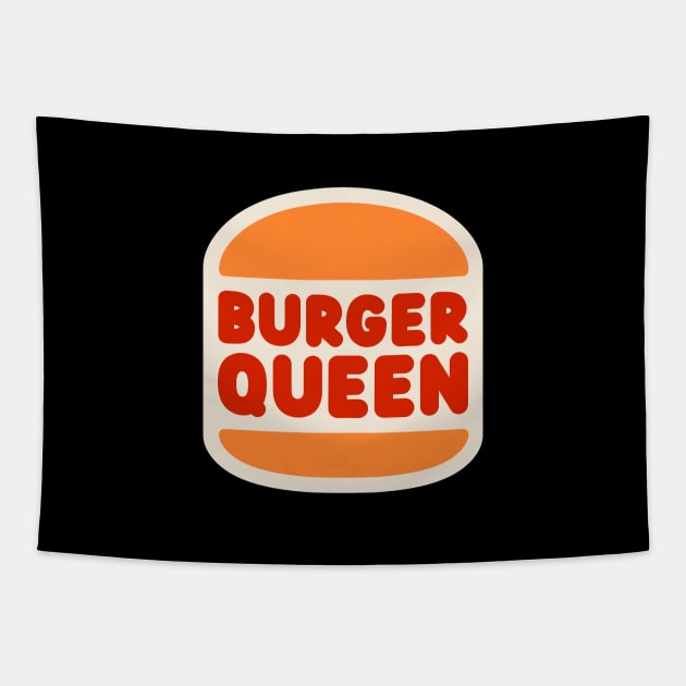 Burger Queen Tapestry by Badgirlart