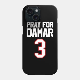 Pray for Damar 3 We are with you Damar Phone Case