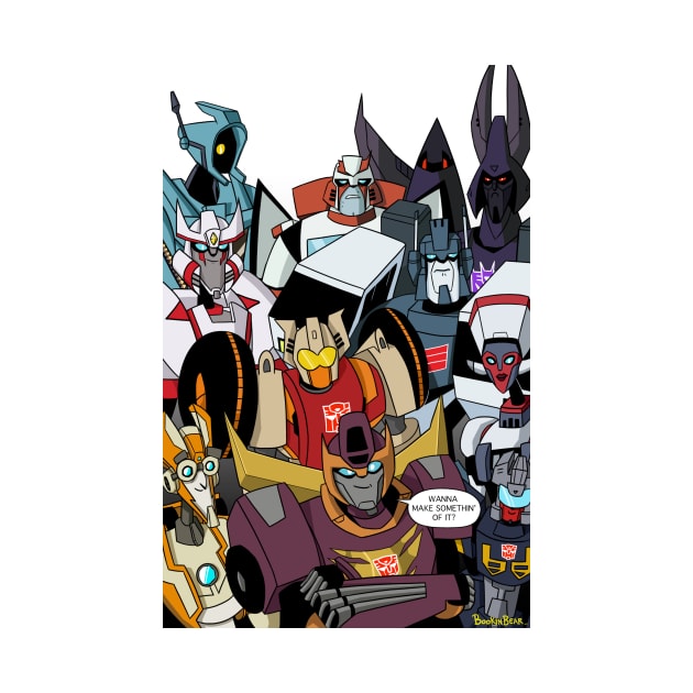 Transformers Animated Lost Light by bookinbear
