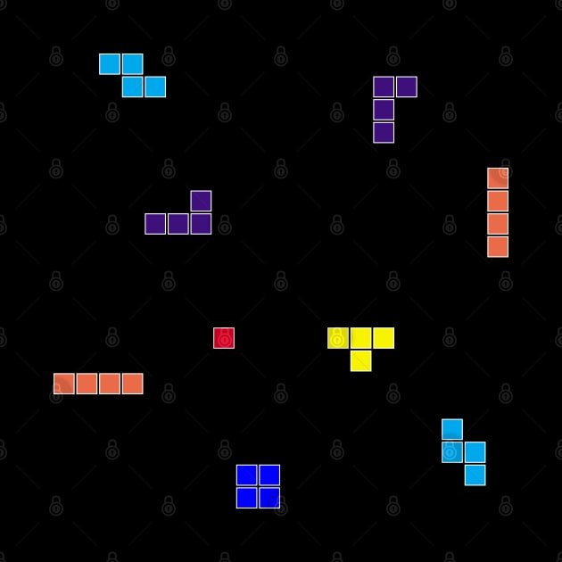 Tetris Scattered by crtswerks