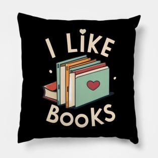 I like books Pillow