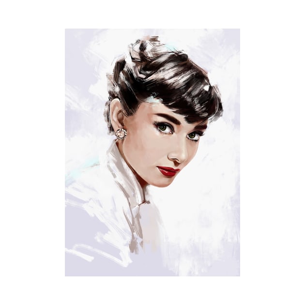 Audrey Hepburn by dmitryb1