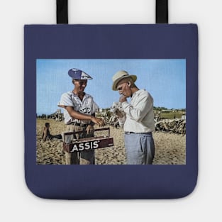 Tel Aviv, Israel. Juice Vendor on the Beach. 1934 Tote