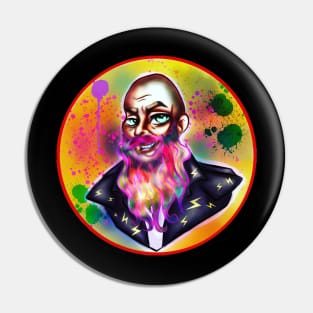 Skitz Portrait Pin