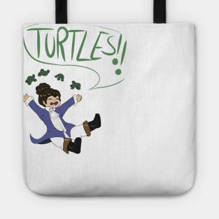 john loves turtles Tote