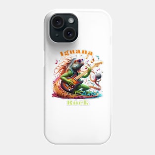 Iguana Rock Phone Case