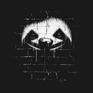 Urban Sloth Street Art Halloween T-Shirt