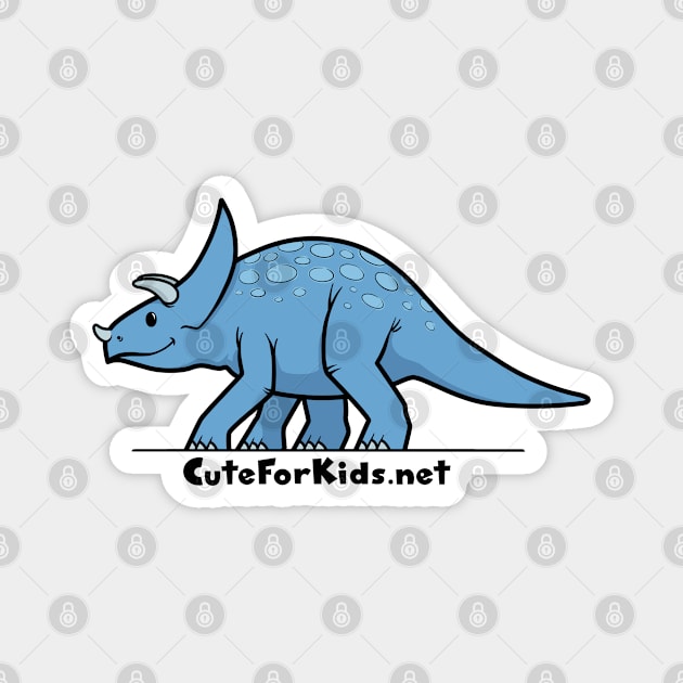 CuteForKids - Triceratops - Branded Magnet by VirtualSG