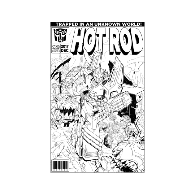 Autobot Hot Rod Cover by BryanSevilla