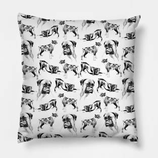 boxer pattern Pillow