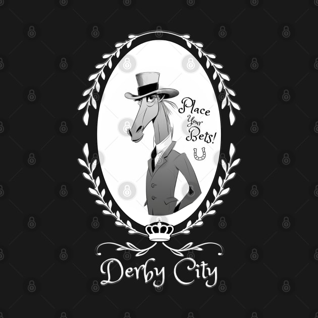 Derby City Collection: Place Your Bets 2 (Black) by TheArtfulAllie