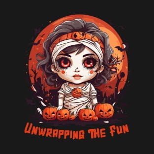 Unwrapping the fun - Halloween 2023 T-Shirt