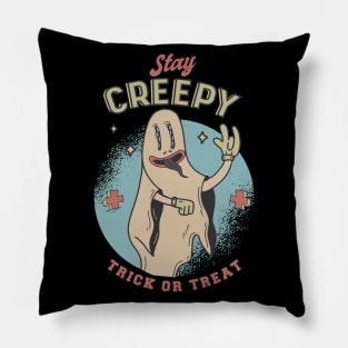 Stay Creepy Halloween Pillow