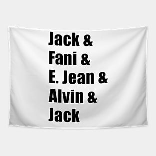 Jack & Fani & E. Jean & Alvin & Jack Tapestry