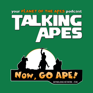 Talking Apes Logo Design T-Shirt