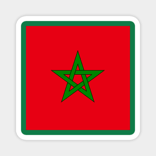 Morocco flag Magnet