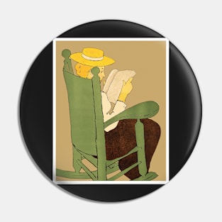 Vintage 1900's Illustration Pin