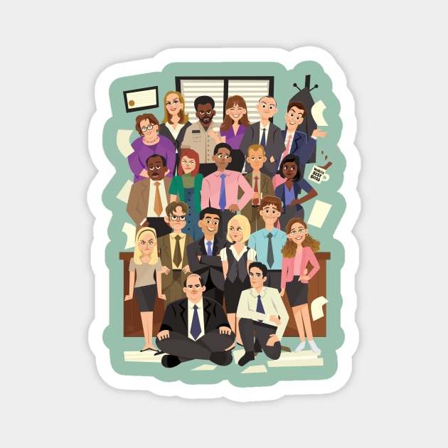 The Office Magnet by risarodil