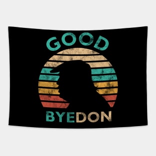 Funny Vintage Good Byedon Anti-Trump Joe Biden Presidential Election 2020 Tapestry