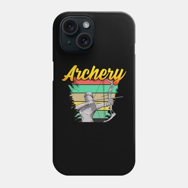 Awesome Archery Shooting Bow Competitive Archer Phone Case by theperfectpresents