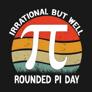 Irrational But Well Rounded Funny Pi day Teacher Women T-Shirt