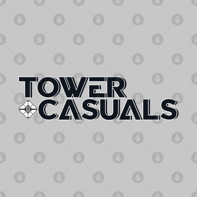 Tower Casuals BWB Logo by Tower Casuals: The Destiny Podcast