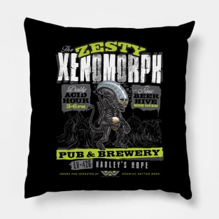 The Zesty Xenomorph Pub & Brewery Pillow