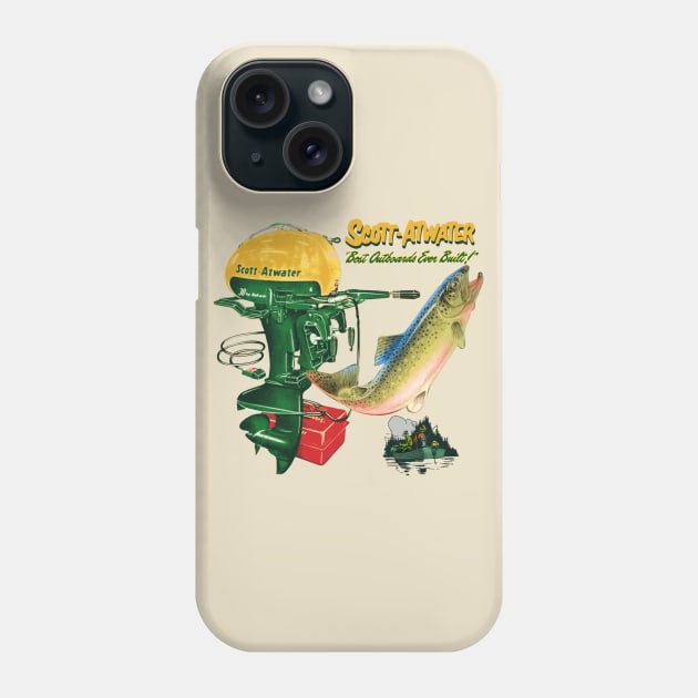 Scott-Atwater Outboard Phone Case by Midcenturydave