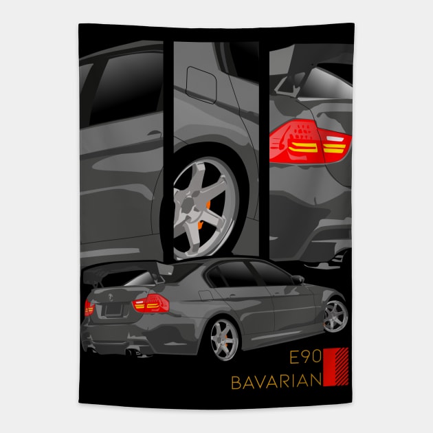 E90 Tapestry by BlueRoller