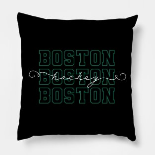 PWHL Hockey Boston Pillow