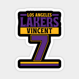 Los Angeles Lakers Vincent 7 Limited Edition Magnet