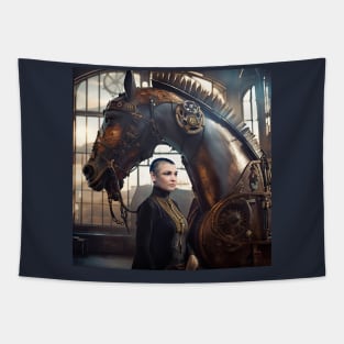 Sinead O'Connor Troy Steampunk Tapestry