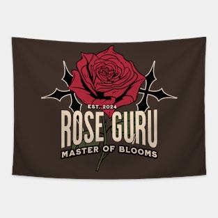 Rose Garden Guru: Master of Blooms Rose Gardening Tapestry