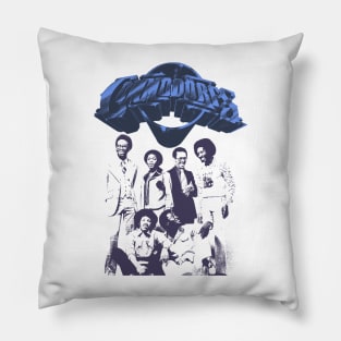 Commodores American Funk and Soul Group Pillow