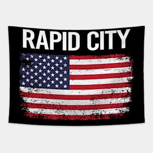 The American Flag Rapid City Tapestry