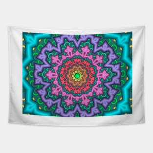 Pastels Mandala Tapestry