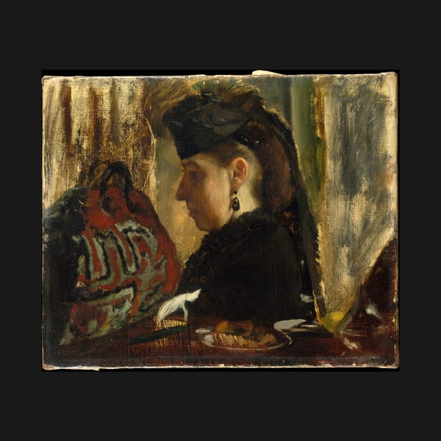 Mademoiselle Marie Dihau (1843–1935) by EdgarDegas