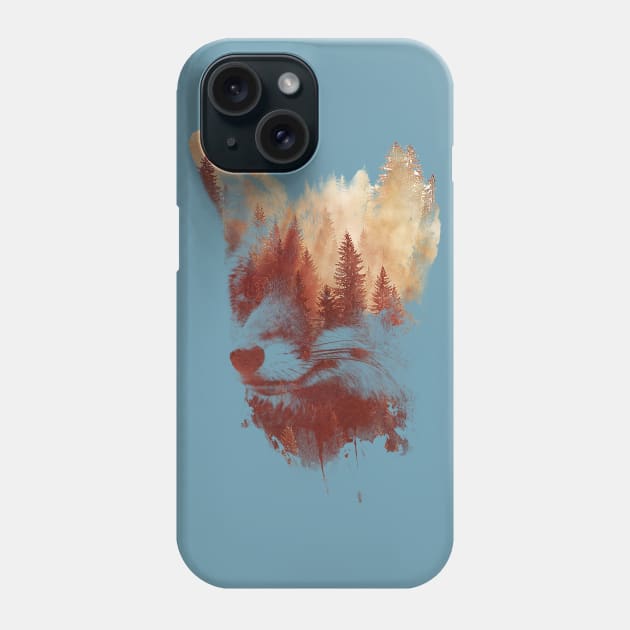 blind fox Phone Case by astronaut