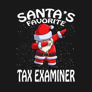 Santas Favorite Tax Examiner Christmas T-Shirt