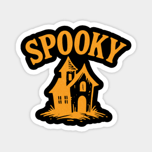 Spooky Halloween Magnet