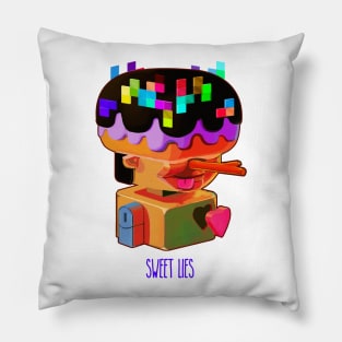 sweet lies Pillow