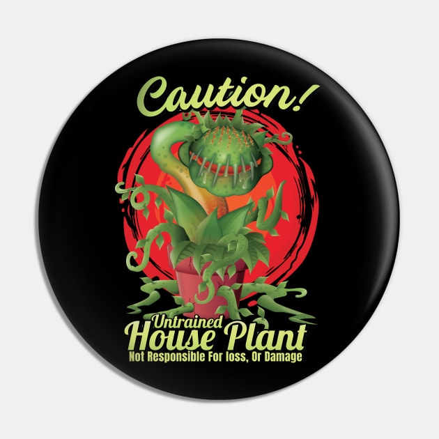 Venus Fly Trap Carnivorous Untrained House Plant Design Pin by Graphic Duster