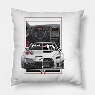 The Nissan Skyline GTR R-35 Pillow