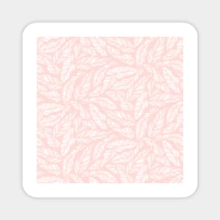 Blush Leaves Magnet