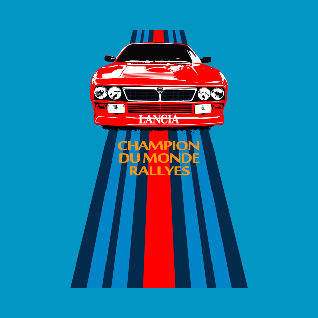 champion du monde rallye by retroracing