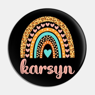 Karsyn Name Karsyn Birthday Pin