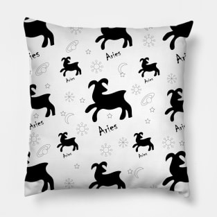 Aries  ,3, Zodiac, Astrology, Horoscope, Stars, Sun-and-moon, Birthday, Valentines-day, Holidays, xmas, valentines, valentines-gift, valentinesday, Pillow