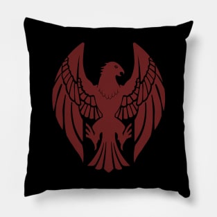 Black Eagles Houses Pillow